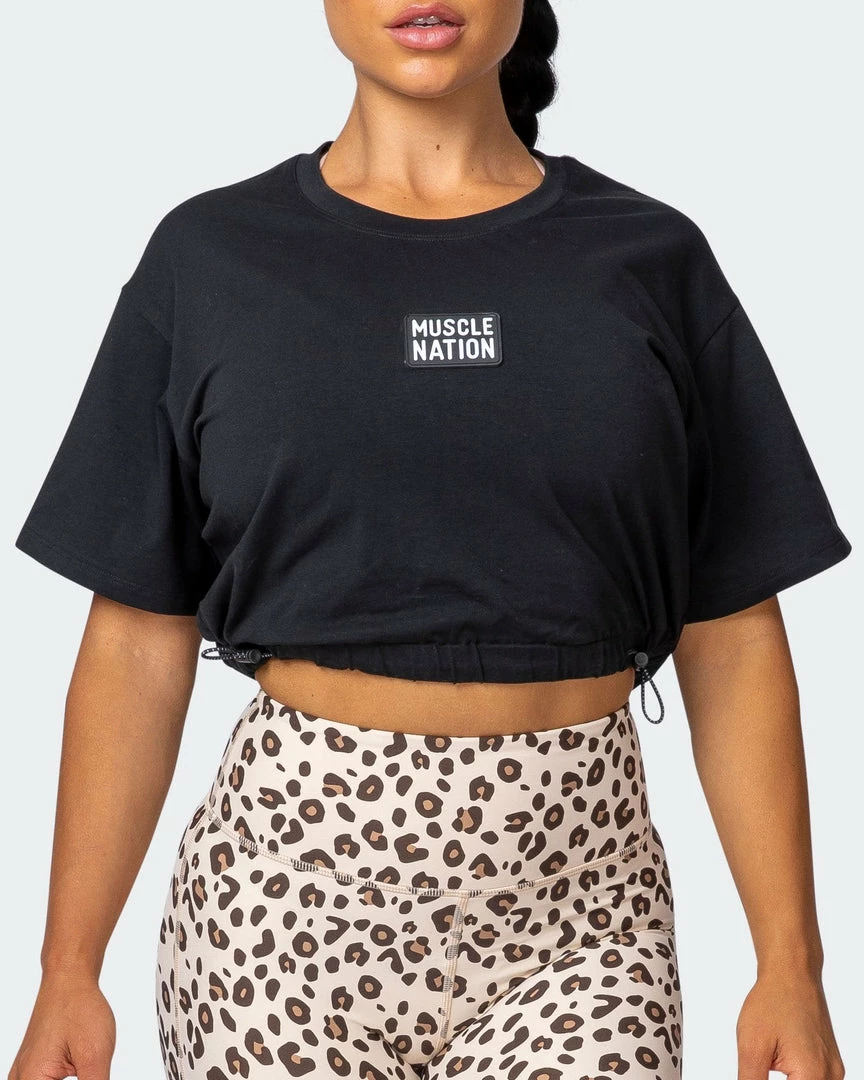 Budget 🥰 Muscle Nation Point Guard Tee - Black 🌟 4 Muscle Nation Point Guard Tee - Black