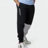 Budget ๐คฉ Muscle Nation Fast Break Trackies - Black/Light Grey Marl ๐คฉ 2 Muscle Nation Fast Break Trackies - Black/Light Grey Marl