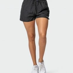 Muscle Nation Womens Bolt Training Shorts - Black