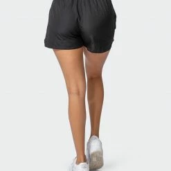 Flash Sale โญ Muscle Nation ๐ฉ Womens Bolt Training Shorts - Black ๐ 15 Muscle Nation Womens Bolt Training Shorts - Black