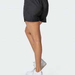 Flash Sale โญ Muscle Nation ๐ฉ Womens Bolt Training Shorts - Black ๐ 16 Muscle Nation Womens Bolt Training Shorts - Black
