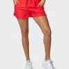 Discount ๐ฅฐ Muscle Nation ๐ฉ Womens Bolt Training Shorts - Hot Red ๐ 1 Muscle Nation Womens Bolt Training Shorts - Hot Red