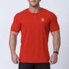 Flash Sale 🔔 Muscle Nation Box Logo Casual Tee - Red / White Mens 🛒 2 Muscle Nation Box Logo Casual Tee - Red / White Mens
