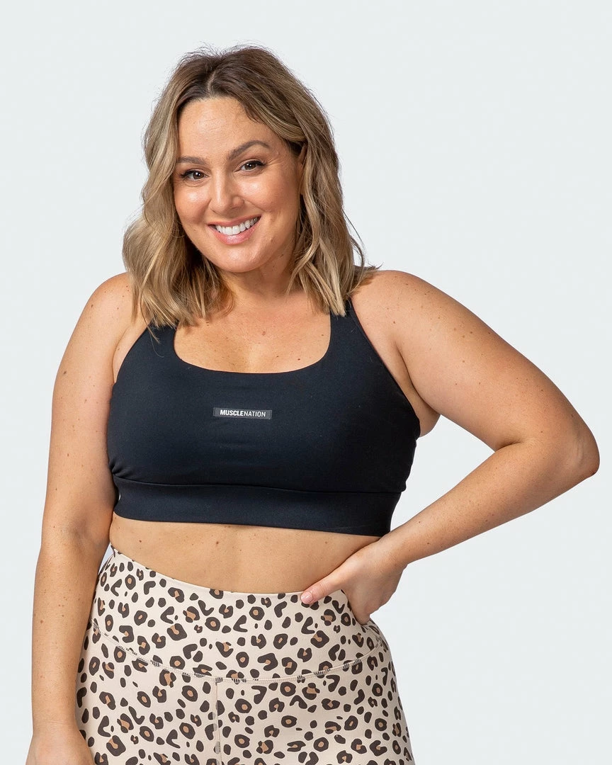 Cheapest ๐ Muscle Nation Brace Yourself Bra - Black ๐งจ 9 Muscle Nation Brace Yourself Bra - Black