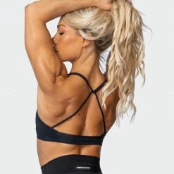 Muscle Nation Braided Bralette - Black