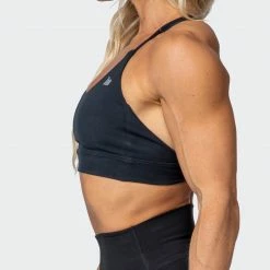 Muscle Nation Braided Bralette - Black