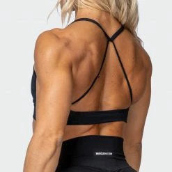 Muscle Nation Braided Bralette - Black