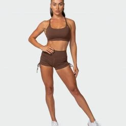 Muscle Nation Braided Bralette - Chestnut Featured