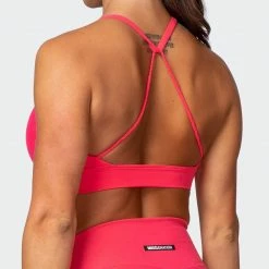 Muscle Nation Braided Bralette - Paradise Pink Featured