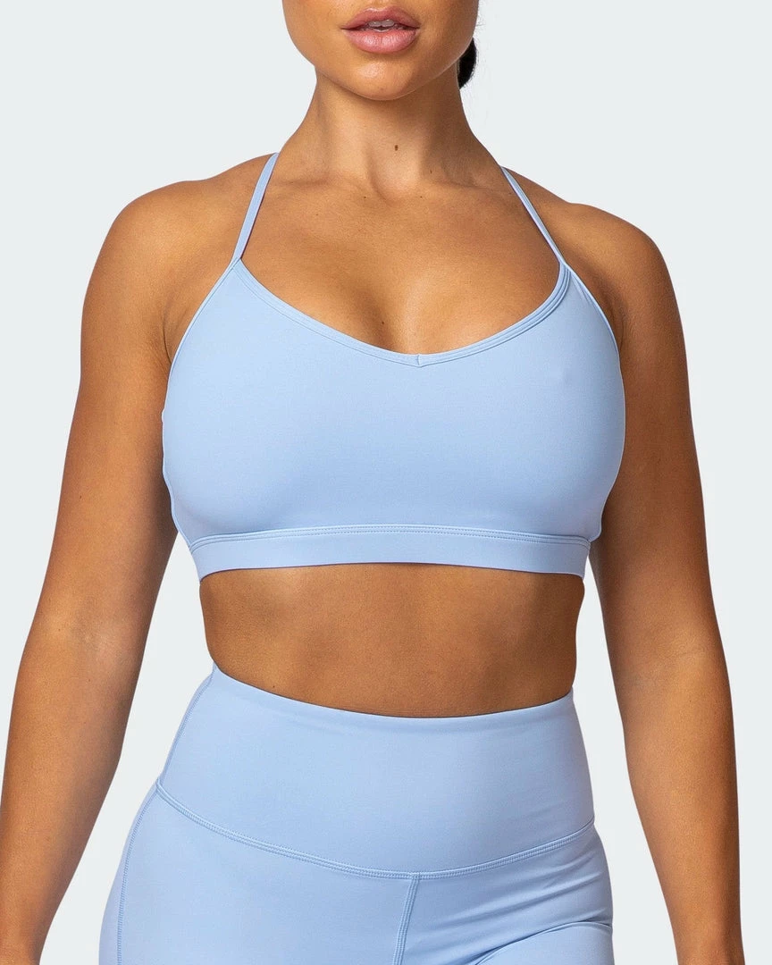 Buy 👍 Muscle Nation 👩 Womens Free Throw Bralette - Cashmere Blue 👍 4 Muscle Nation Womens Free Throw Bralette - Cashmere Blue