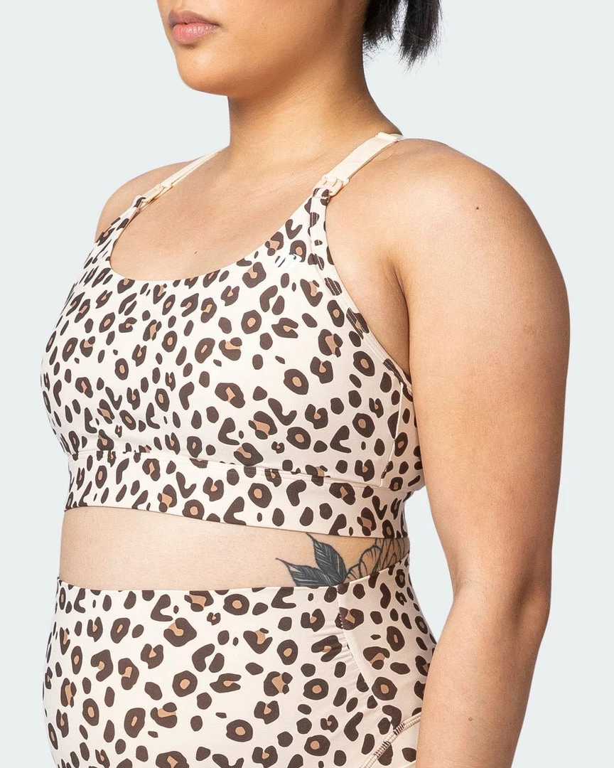 Promo โจ Muscle Nation MN Classic Maternity Bra - Cheetah Print ๐คฉ 6 Muscle Nation MN Classic Maternity Bra - Cheetah Print