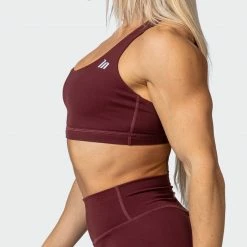Muscle Nation Classic Bra - Merlot