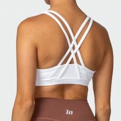 Muscle Nation Classic Bra - White