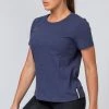 Muscle Nation Classic Womens Tee - Navy