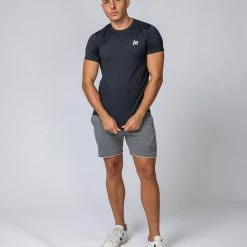 Muscle Nation Mens ClimaFlex Tshirt - Black