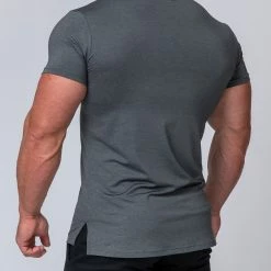 Muscle Nation ClimaFlex Tshirt - Charcoal Marl Mens