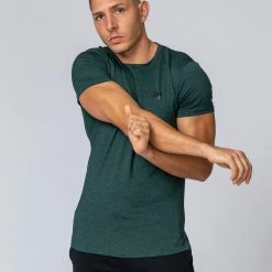 Muscle Nation ClimaFlex Tshirt - Forest Green Mens