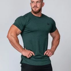 Muscle Nation ClimaFlex Tshirt - Forest Green Mens