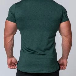 Muscle Nation ClimaFlex Tshirt - Forest Green Mens