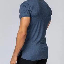 Muscle Nation ClimaFlex Tshirt - Navy Marl Mens