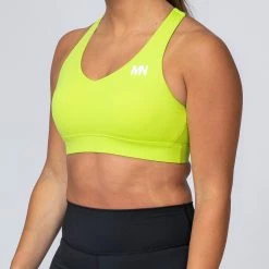 Muscle Nation Comfort Bra - Acid Lime