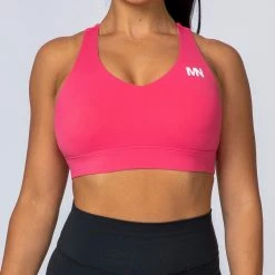 Muscle Nation Comfort Bra - Flamingo