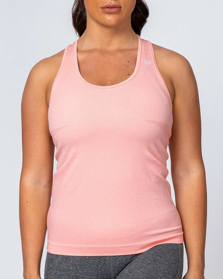 Best deal ๐ Muscle Nation ๐ฉ Womens Comfort Seamless Tank - Ballet Pink Marl ๐ฏ 5 Muscle Nation Womens Comfort Seamless Tank - Ballet Pink Marl