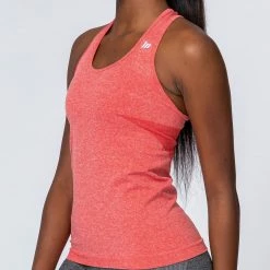Muscle Nation Comfort Seamless Tank - Poppy Marl