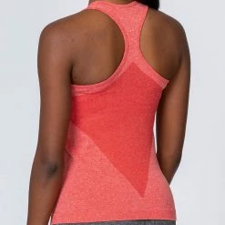 Muscle Nation Comfort Seamless Tank - Poppy Marl