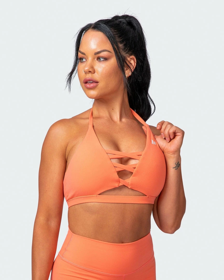 Discount 🤩 Muscle Nation Coastal Bralette - Citrus 🛒 4 Muscle Nation Coastal Bralette - Citrus