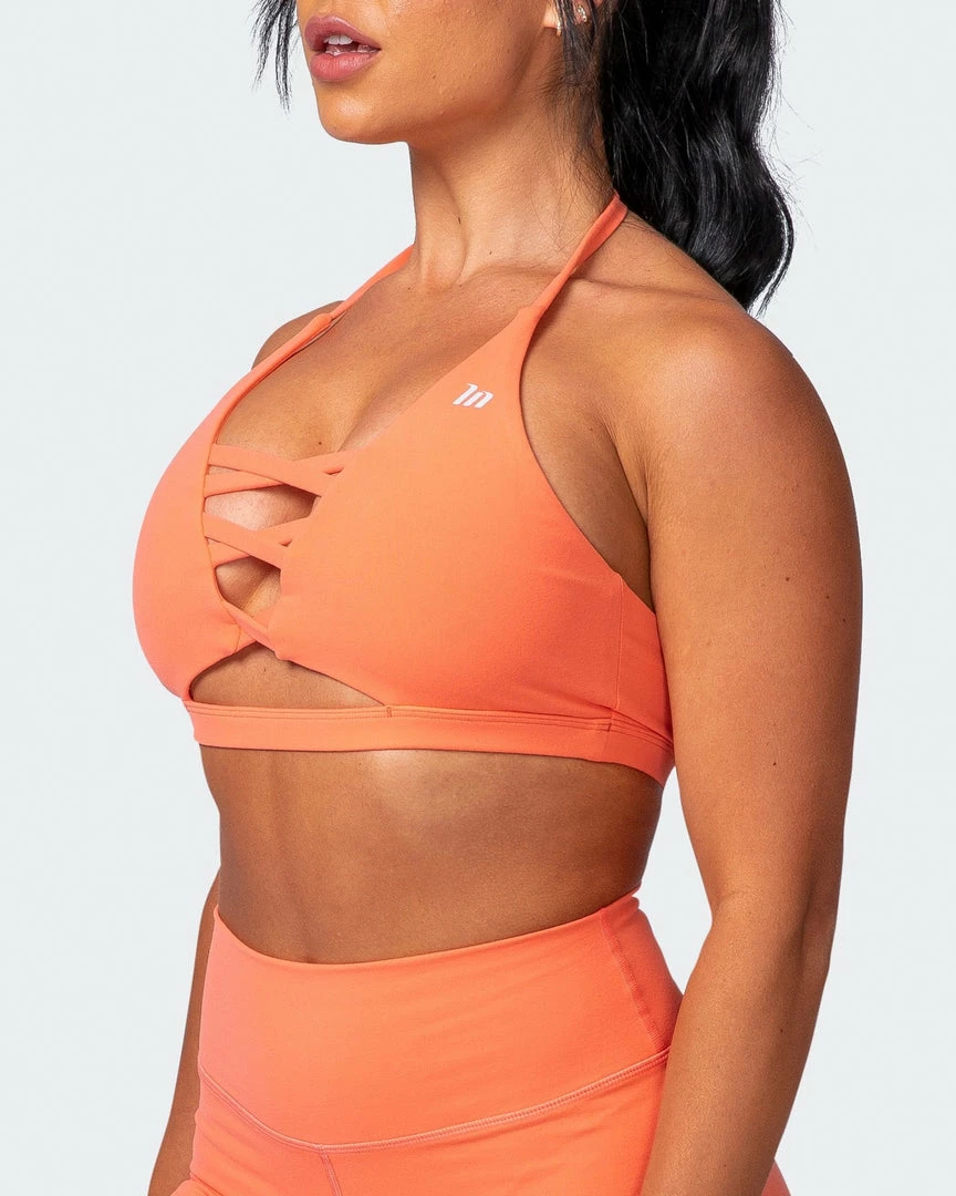 Discount 🤩 Muscle Nation Coastal Bralette - Citrus 🛒 6 Muscle Nation Coastal Bralette - Citrus