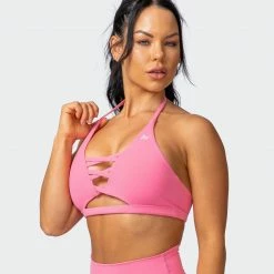 Muscle Nation Coastal Bralette - Pink Lemonade