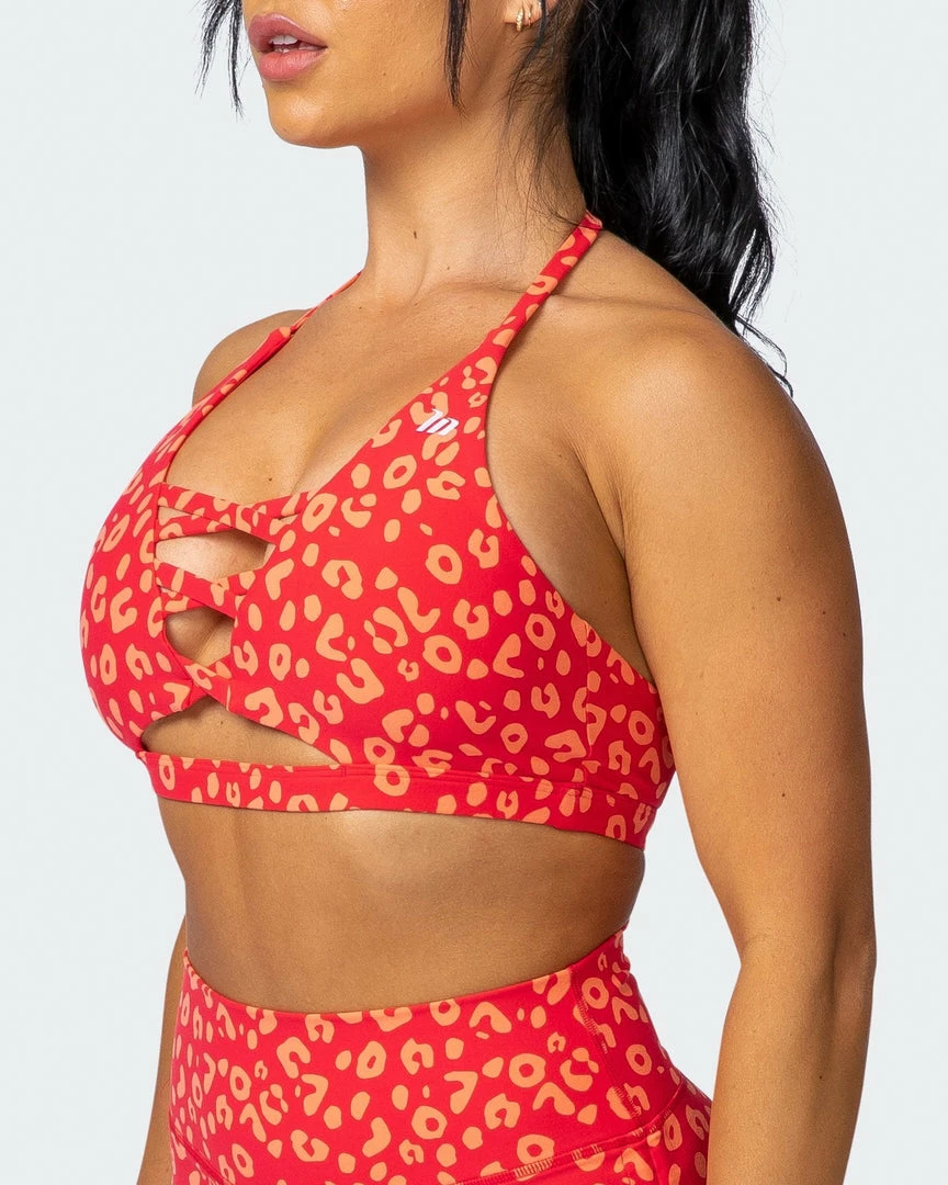 Budget 😀 Muscle Nation 👩 Womens Coastal Bralette - Vibrant Cheetah Print 🥰 5 Muscle Nation Womens Coastal Bralette - Vibrant Cheetah Print