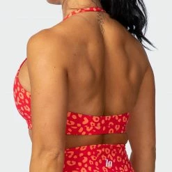 Budget 😀 Muscle Nation 👩 Womens Coastal Bralette - Vibrant Cheetah Print 🥰 14 Muscle Nation Womens Coastal Bralette - Vibrant Cheetah Print