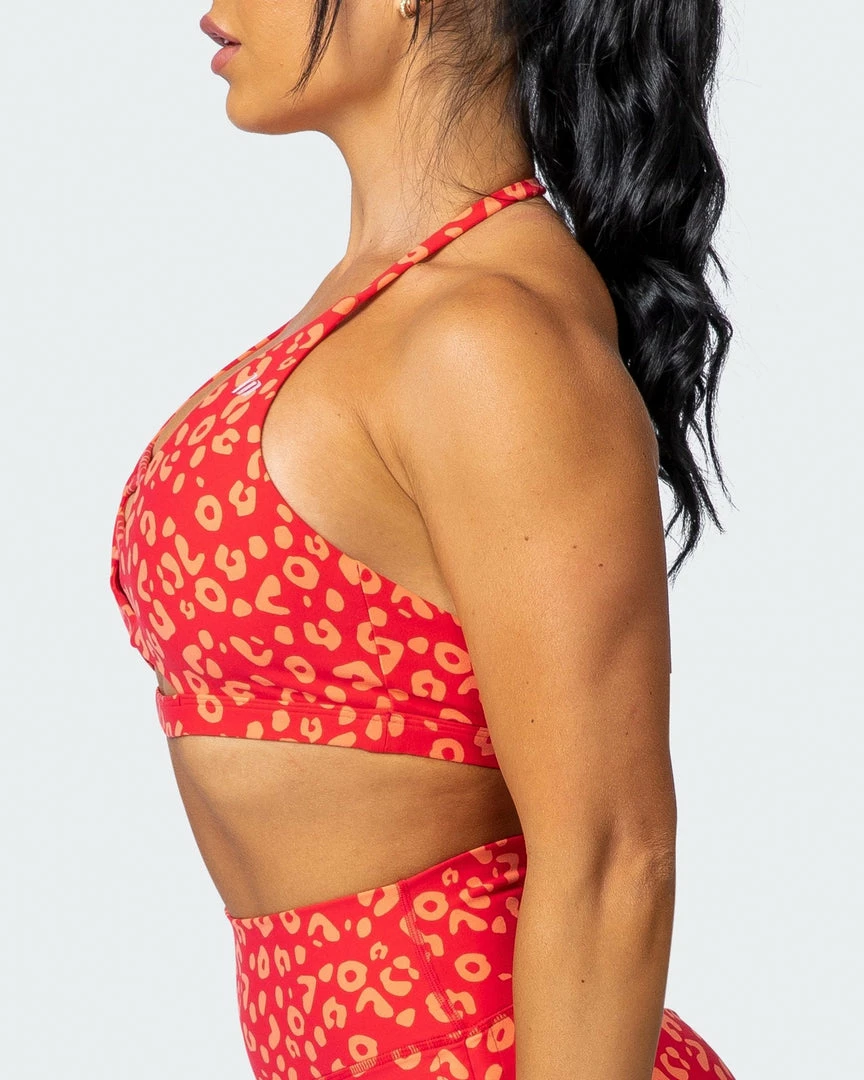 Budget 😀 Muscle Nation 👩 Womens Coastal Bralette - Vibrant Cheetah Print 🥰 8 Muscle Nation Womens Coastal Bralette - Vibrant Cheetah Print