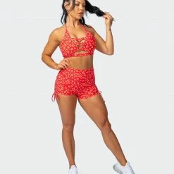 Budget 😀 Muscle Nation 👩 Womens Coastal Bralette - Vibrant Cheetah Print 🥰 16 Muscle Nation Womens Coastal Bralette - Vibrant Cheetah Print