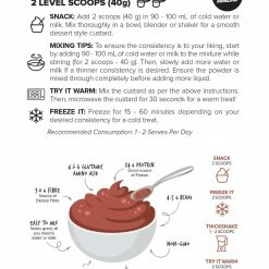 Muscle Nation CUSTARD Casein Protein - Choc Hazelnut - 25 Serves 30% EOFY SALE