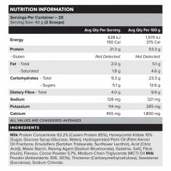 New 🤩 Muscle Nation CUSTARD Casein Protein - Choc Honeycomb - 25 Serves 🔥 11 Muscle Nation CUSTARD Casein Protein - Choc Honeycomb - 25 Serves