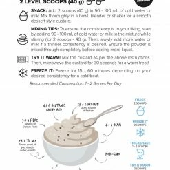 Muscle Nation CUSTARD Casein Protein - Cookies & Cream - 25 Serves