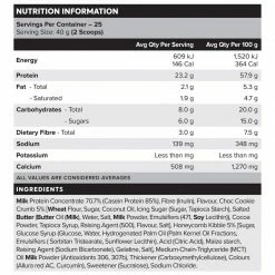 Muscle Nation 30% EOFY SALE CUSTARD Casein Protein - Golden Ice Cream - 25 Serves