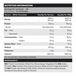Muscle Nation CUSTARD Casein Protein - Vanilla - 25 Serves