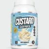 Muscle Nation CUSTARD Casein Protein - White Chocolate - 25 Serves 30% EOFY SALE