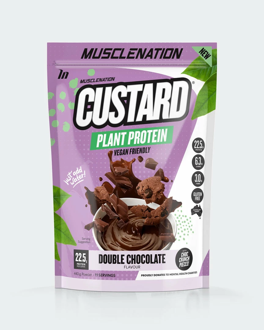 Best deal 😉 Muscle Nation CUSTARD Plant Protein - Double Chocolate - 11 Serves 30% EOFY SALE ⭐ 4 Muscle Nation CUSTARD Plant Protein - Double Chocolate - 11 Serves 30% EOFY SALE