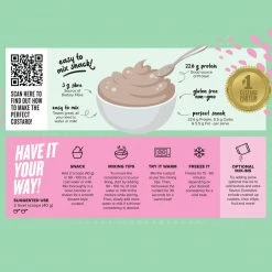 Muscle Nation 30% EOFY SALE CUSTARD Plant Protein - Choc Mint - 25 Serves