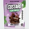 Muscle Nation CUSTARD Plant Protein - Double Chocolate - 25 Serves 30% EOFY SALE