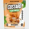 Muscle Nation 30% EOFY SALE CUSTARD Plant Protein - Salted Caramel - 25 Serves