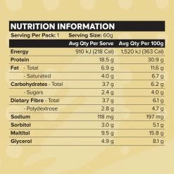 Muscle Nation CUSTARD Protein Bar - Choc Vanilla - Box Of 12