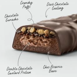 Muscle Nation CUSTARD Protein Bar - Choc Fudge Brownie