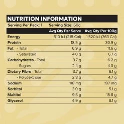 Muscle Nation CUSTARD Protein Bar - Choc Vanilla 30% EOFY SALE