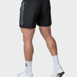 Best Sale ✨ Muscle Nation Function 4" Shorts - Black Welcome To The Club 👏 13 Muscle Nation Function 4